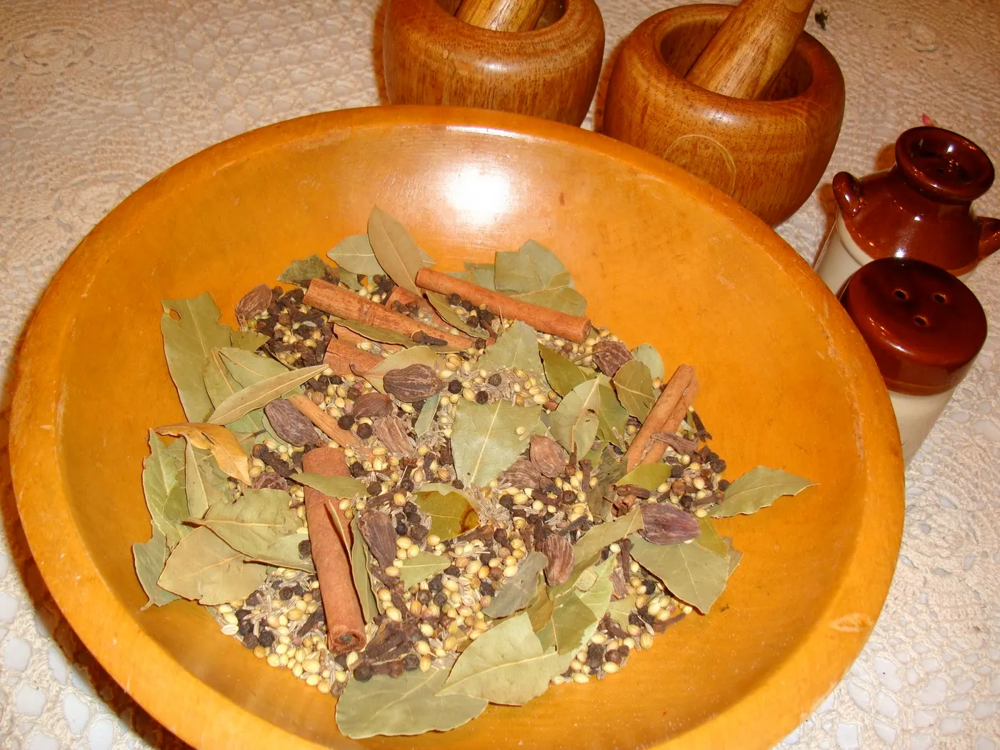 Bay leaves are one of the important spice ingredients in the preparation on Nepali garam masala (spice mixture).
