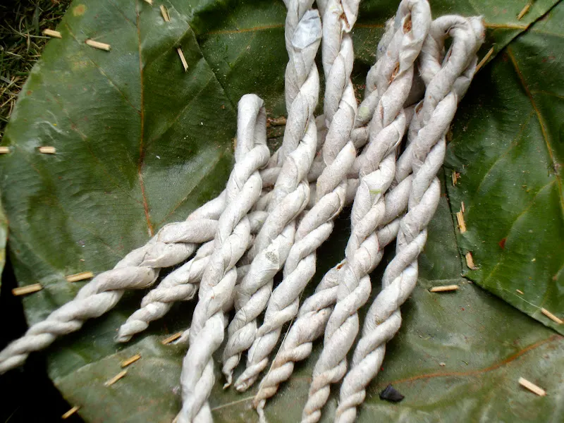 For religious rituals - burning traditional, hand-made, rope-shaped incense (dhoop) used in numerous Hindu ceremonies.