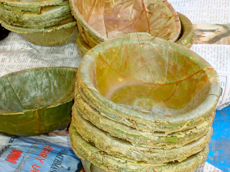 Machine-made duna-tapari started to appear in Nepali markets several years ago only. Now it is extensively used by street food sellers, fast-food vendors, restaurants, hotels and even at parties.