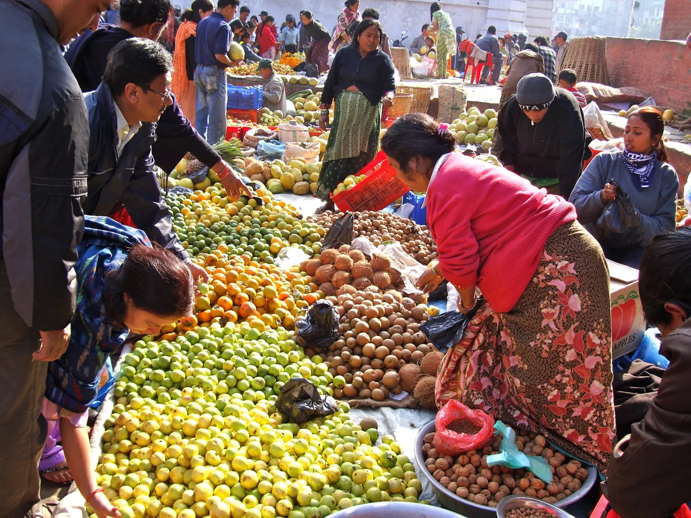 Colorful fruits and vegetable market - fresh starts here! Something for everyone!