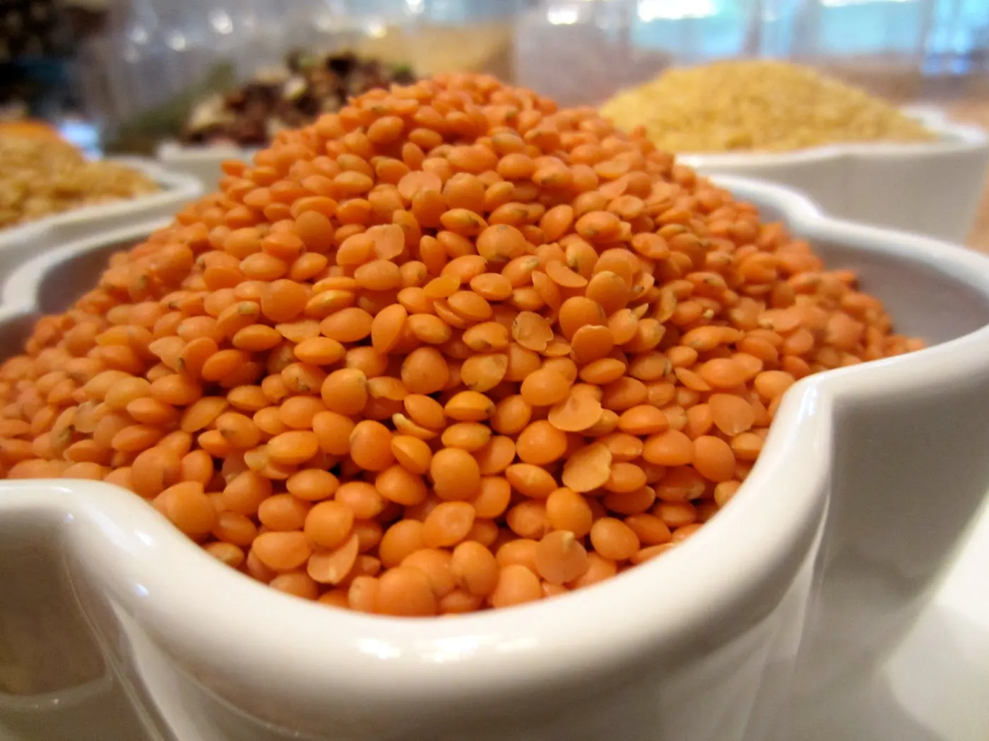 Split red or pink lentils (without skins) - Musuro ko Daal