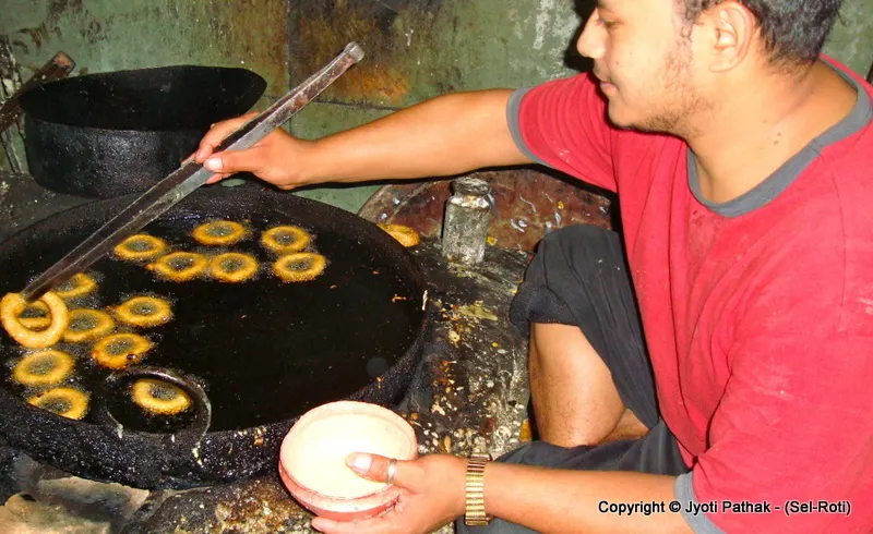 Sel-Roti -Fried Rice Bread - (सेल-रोटि)