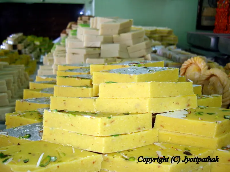 Savor the festive Sweets especially prepared for Tihar-Bhai-Tika Festival in Nepal. They are more decorative, infused with cardamom, saffron and many other fancy ingredients. Click here to read more about Tihar and Bhai-Tika.