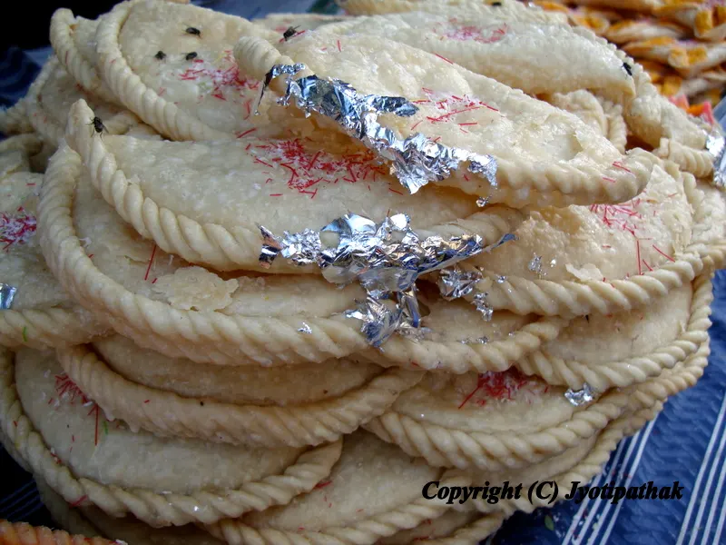 Extra decorative touch of Khaaja Roti - (खाजा रोटि) - traditionally served along with other traditional Bhai-Tika food items. Tihar-Bhai-Tika is a festival which is observed to honor brothers by sisters.