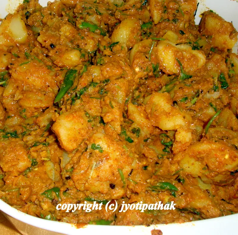 Aloo ko Achaar - Potato Salad