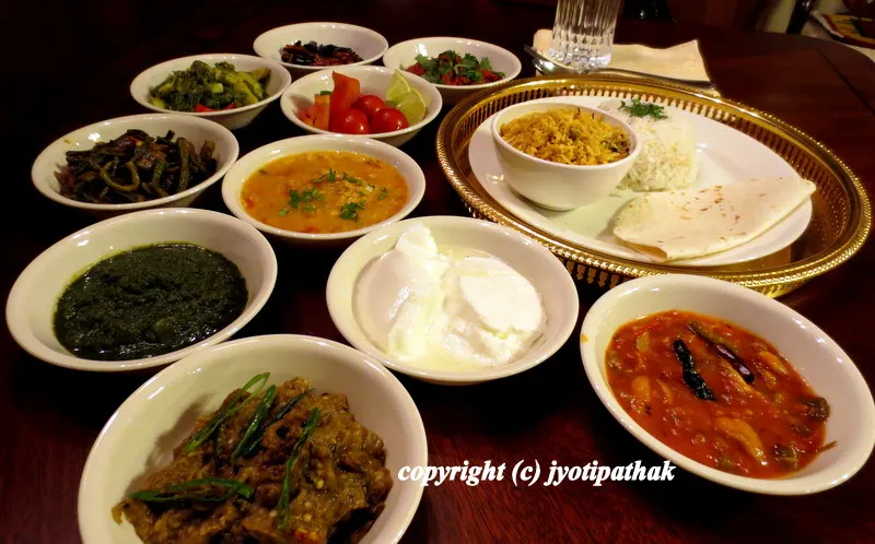 Close up image of Daal-Bhaat-Tarkari from my kitchen