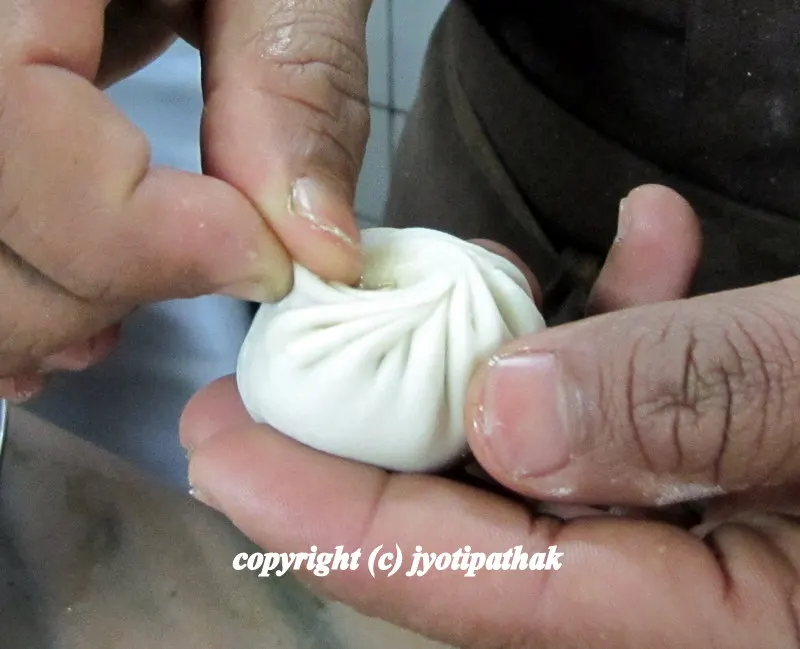 Momos - म:म: or मोमो (Dumplings)