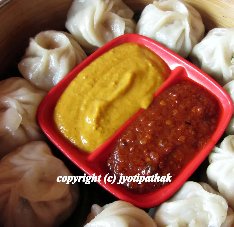 Momos - म:म: or मोमो (Dumplings)