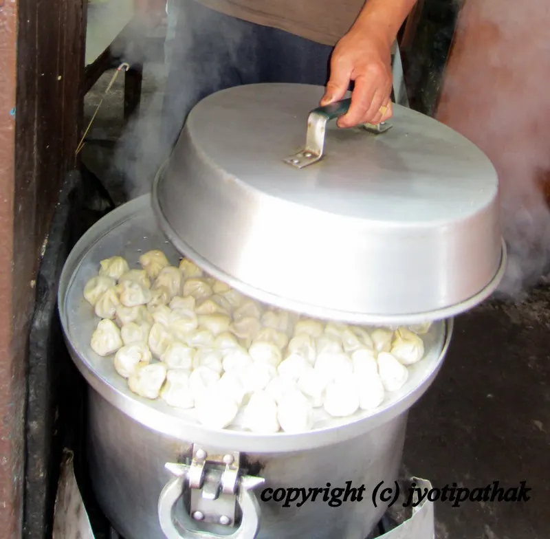 Momos - म:म: or मोमो (Dumplings)