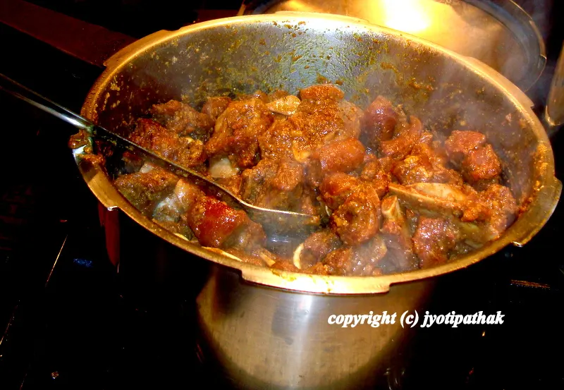 Nepali Goat Curry - (नेपालि खसी-बोकाको-मासु)