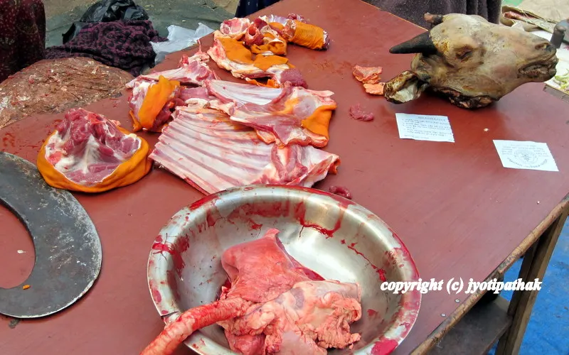 Nepali Goat Curry - (नेपालि खसी-बोकाको-मासु)