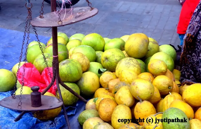 Pomelo Salad (Bhogate Saadeko) – भोगटे or भगटे सांधेको