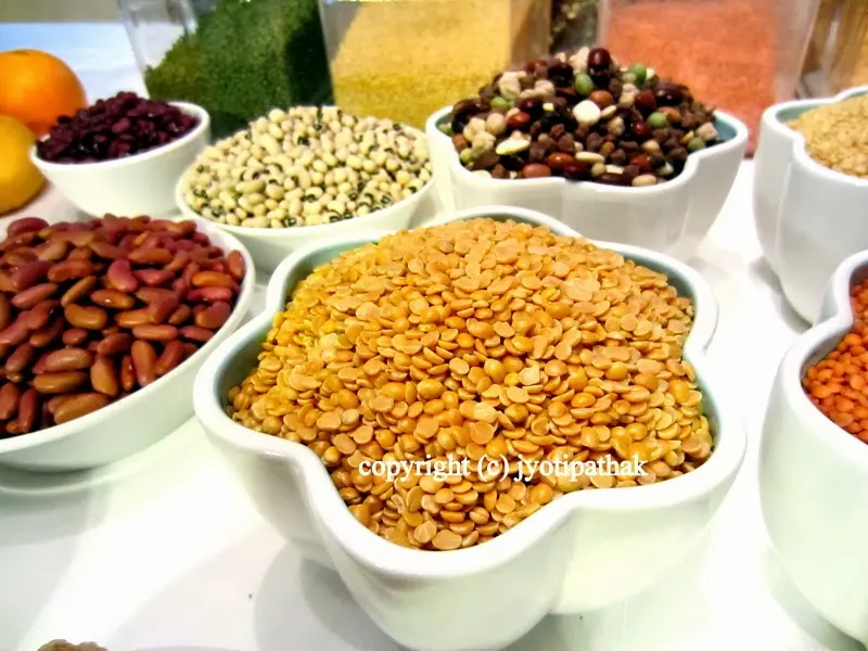 Rahar ko Daal – split yellow pigeon peas (without skins)