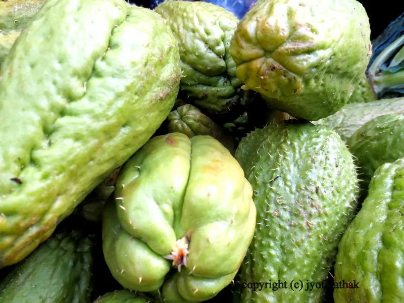 Chayote Squash - इस्कुश (Iskush ko Tarkaari)