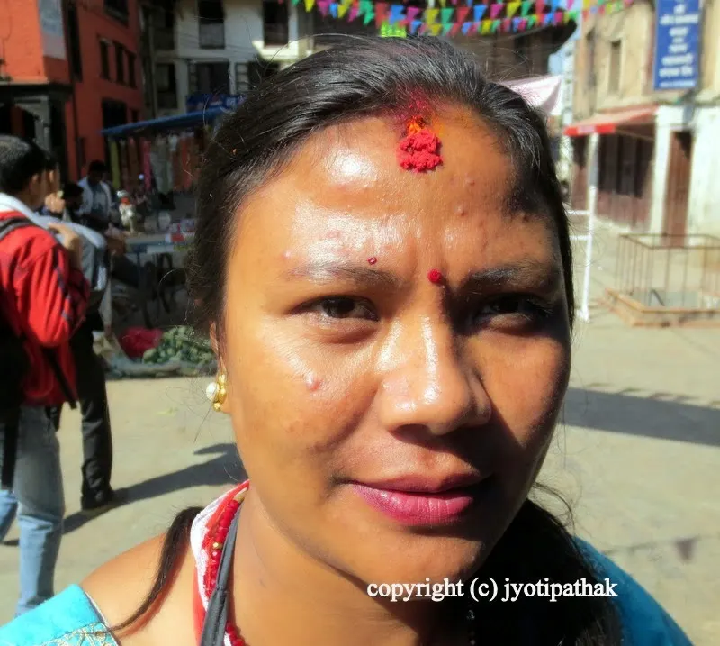 Tikaa and Jamaraa (Bijaya Dashami)