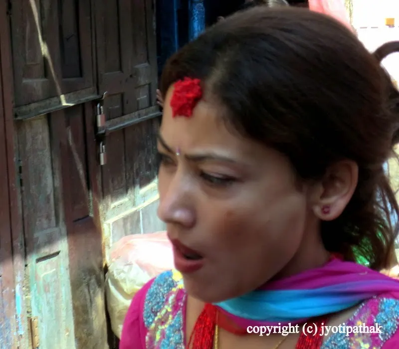 ....the color of Dashain everywhere